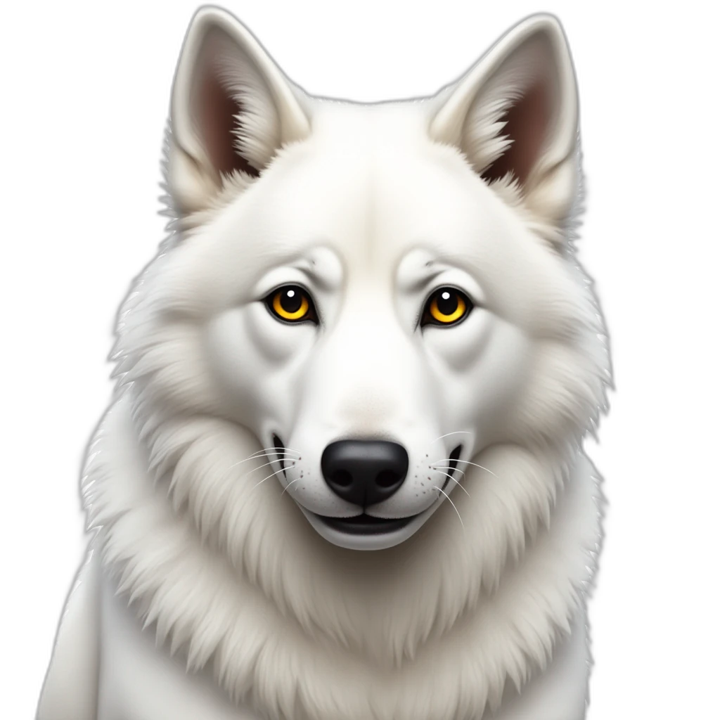 lobo blanco-emoji