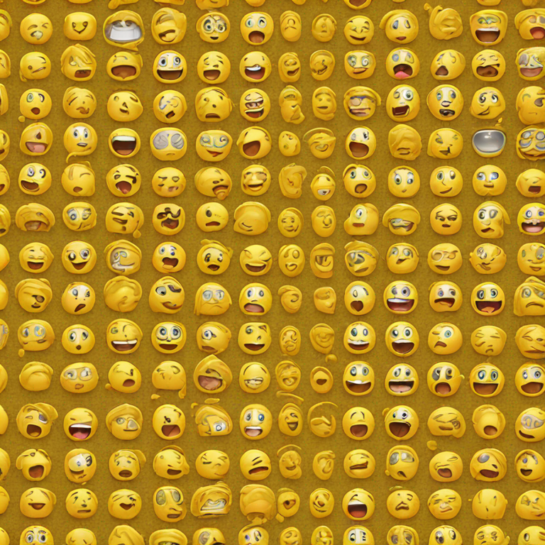 shocked yellow emoji giving "no one cares"-emoji