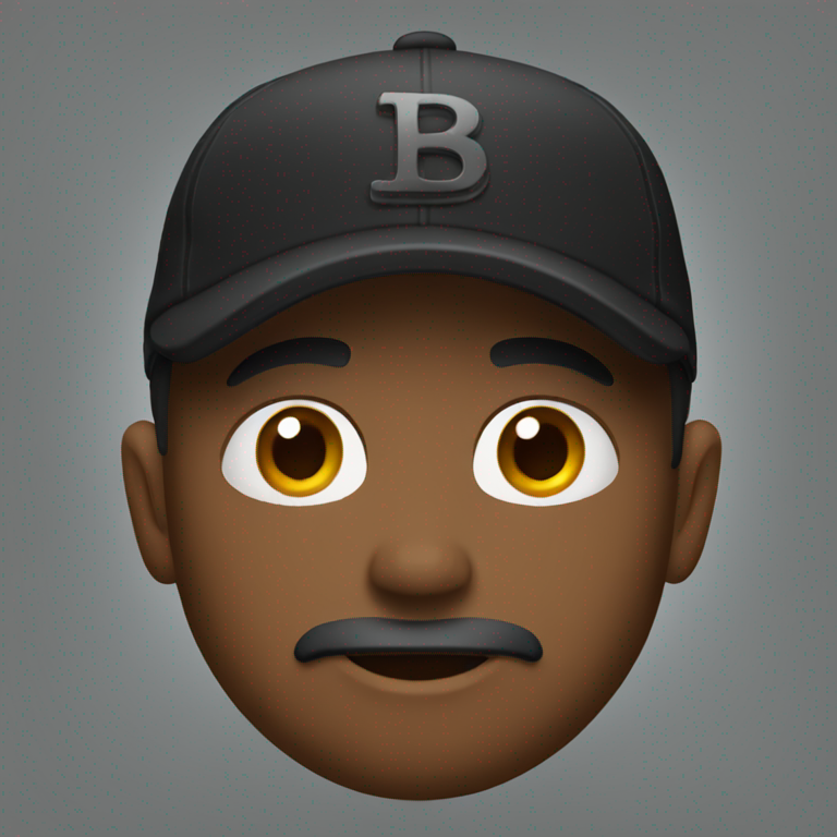 black cap-emoji