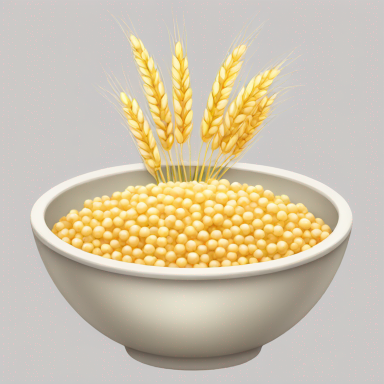 bowl of pearl barley-emoji