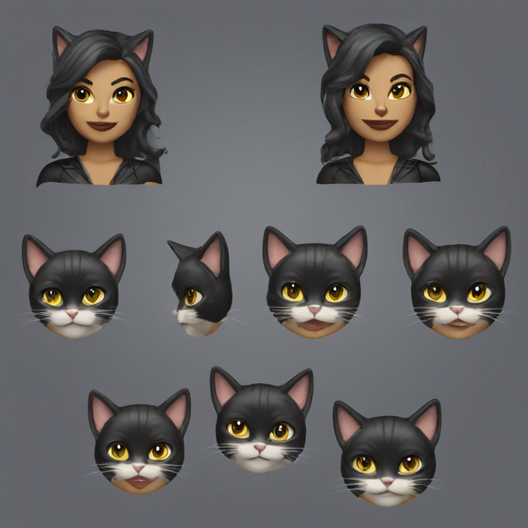 cat woman-emoji