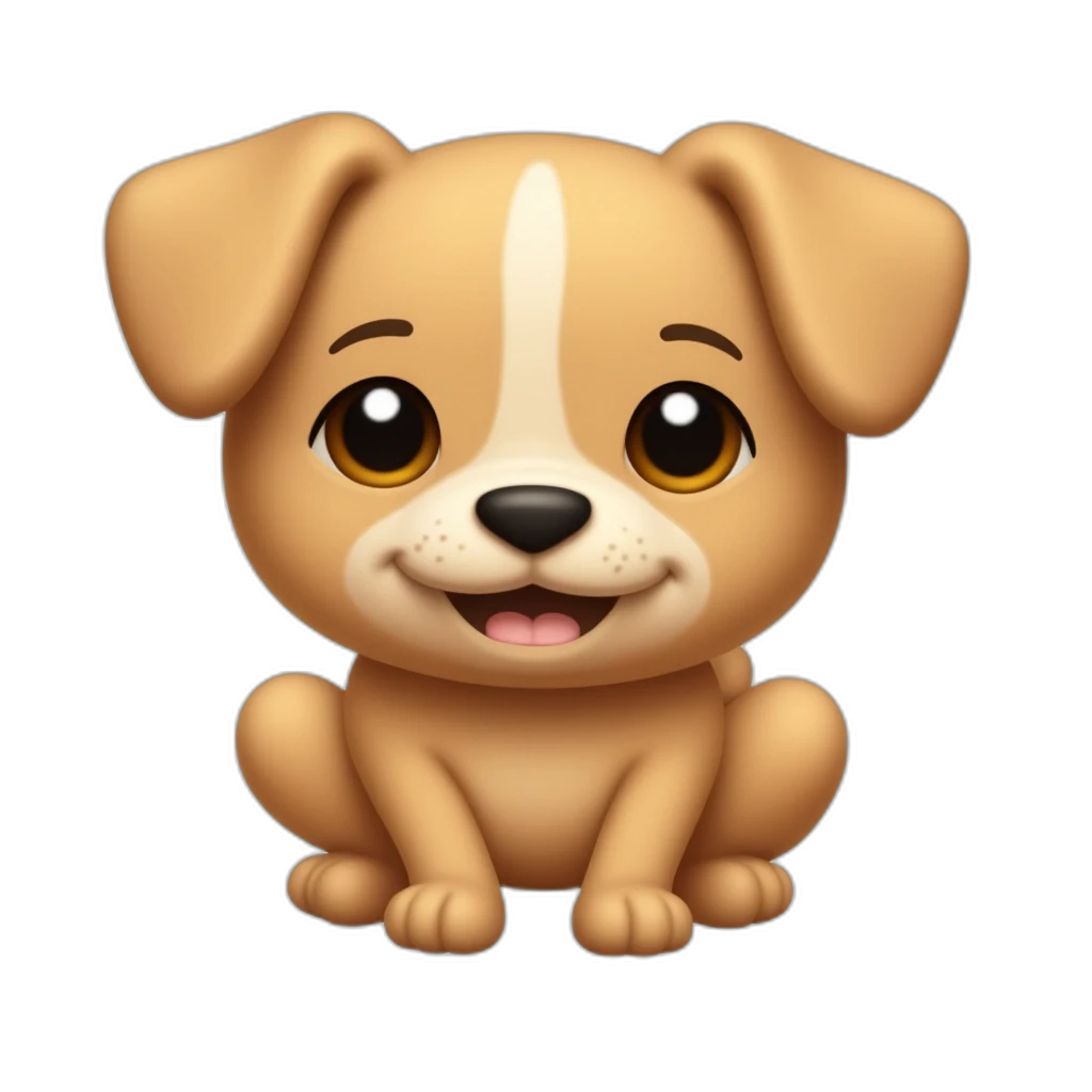 A dog emoji-emoji