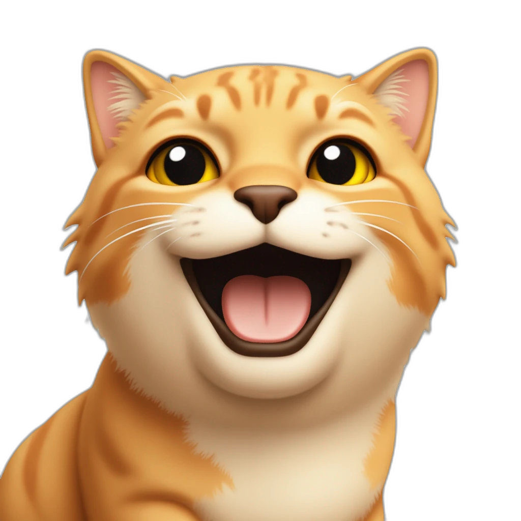 Cat happy-emoji