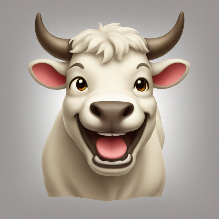 happy bull-emoji