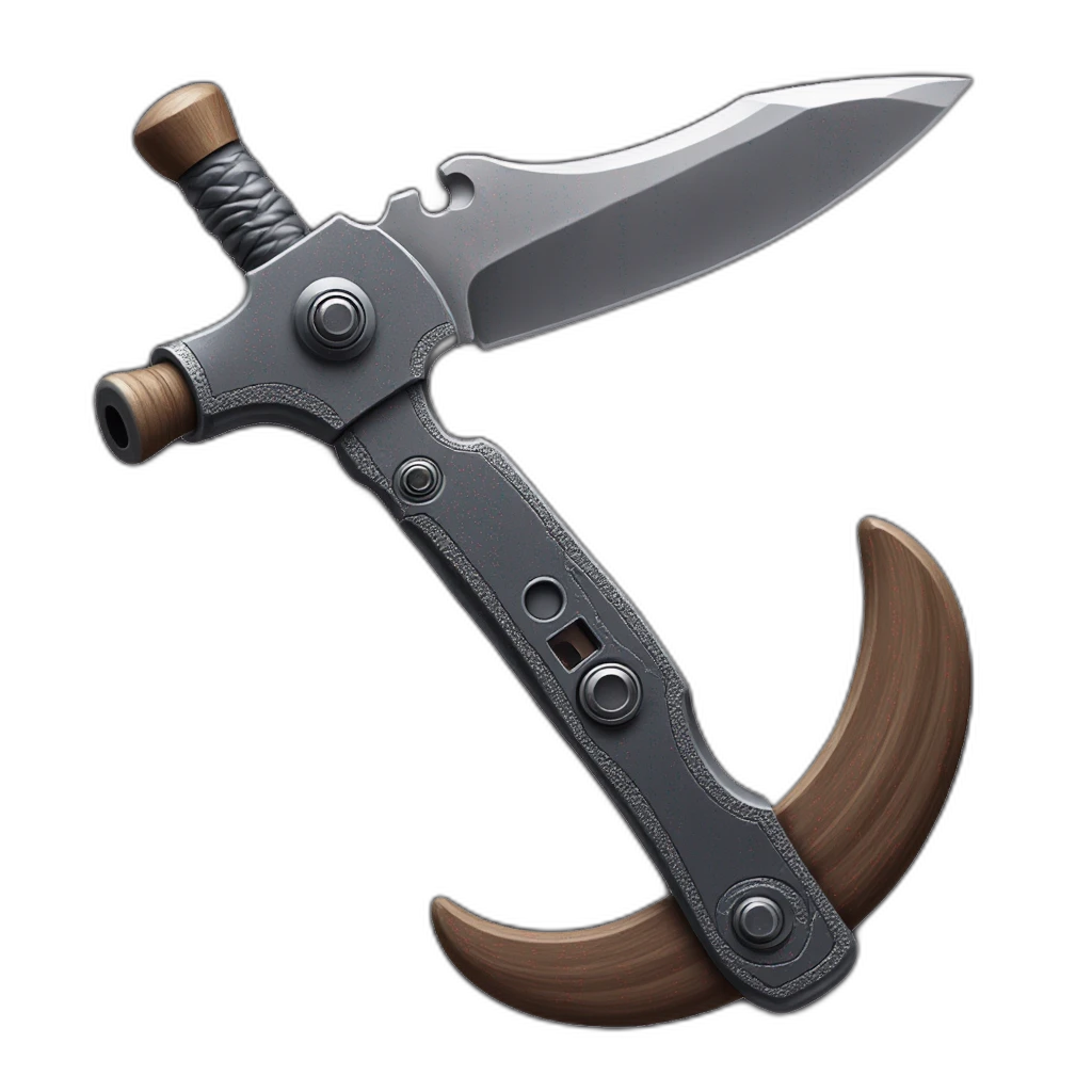 A balisong-emoji