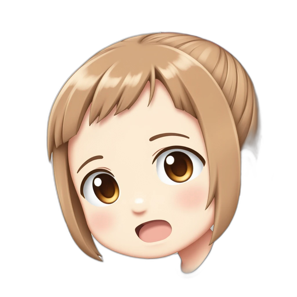 まぶしい仕草をする人-emoji