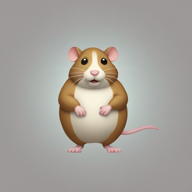 Fat rat-emoji