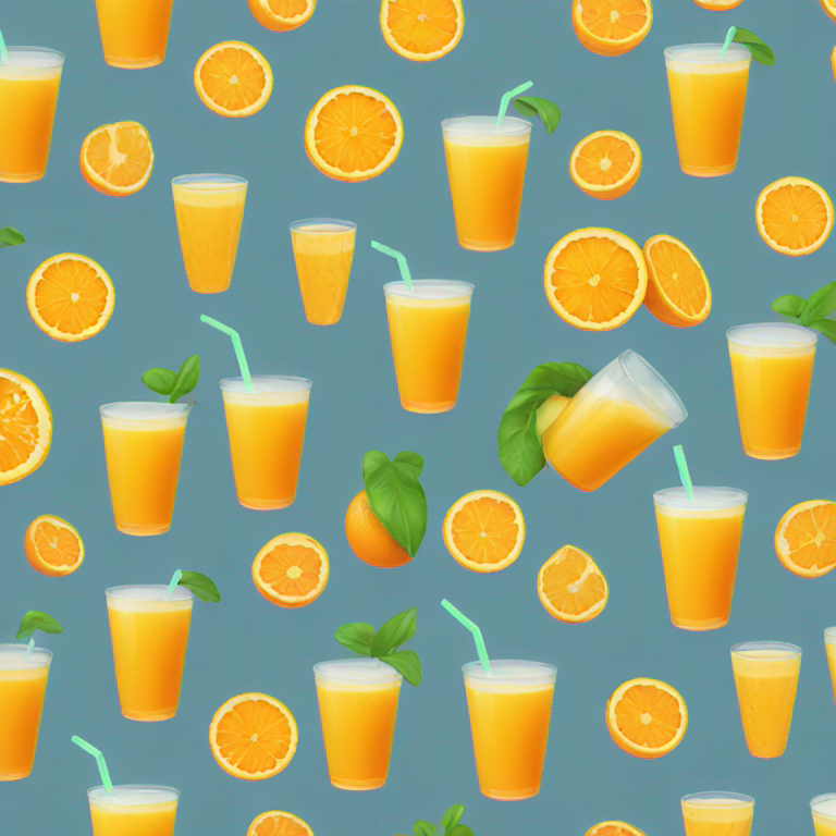 orange juice-emoji