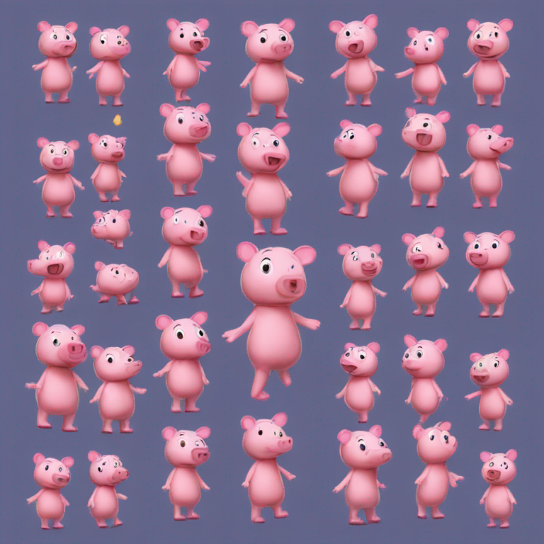 pepa pig multiplicando esópicamente-emoji