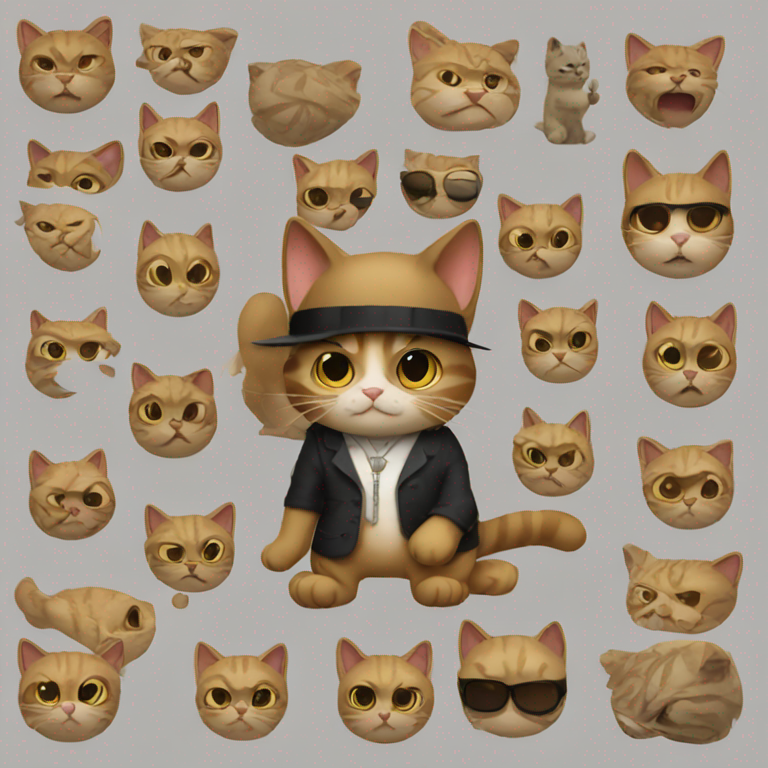 Gato mafia-emoji