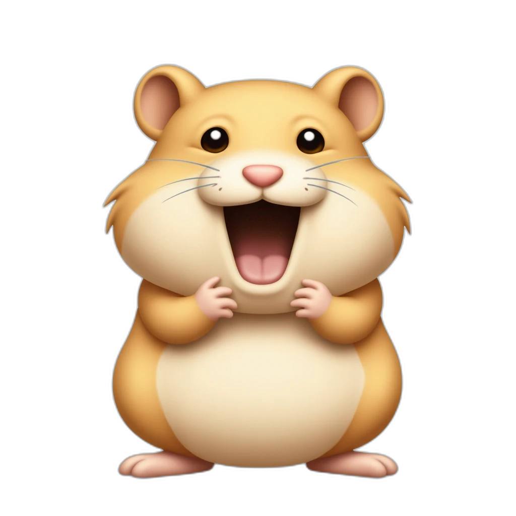Hamster crying laughing-emoji