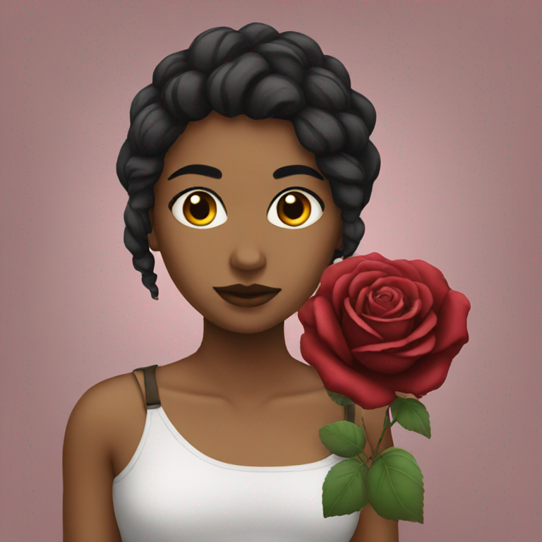 black-rose-emoji