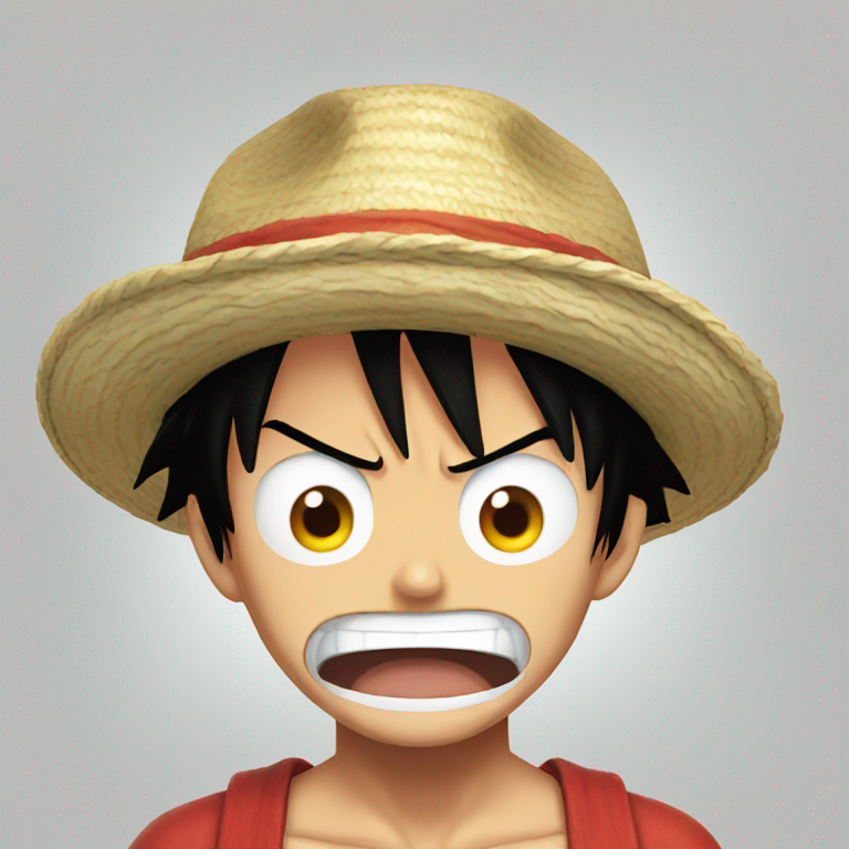 luffy angry-emoji