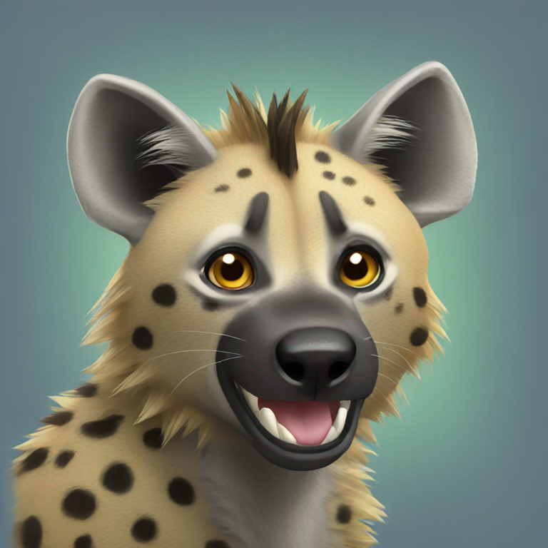 hyena-emoji