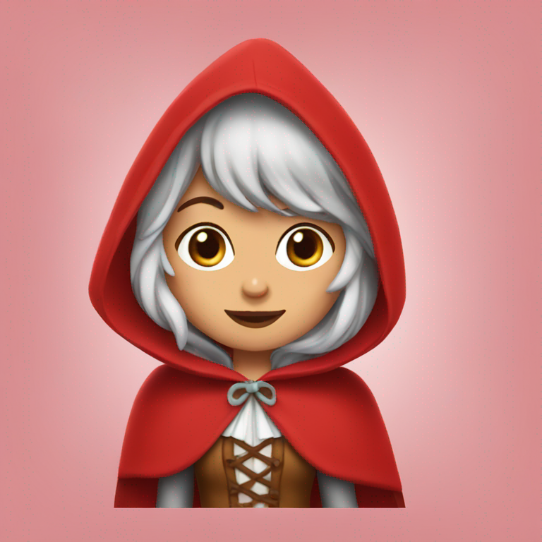 Liltte red riding hood-emoji