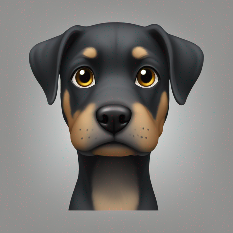 cane pastore belga nero-emoji