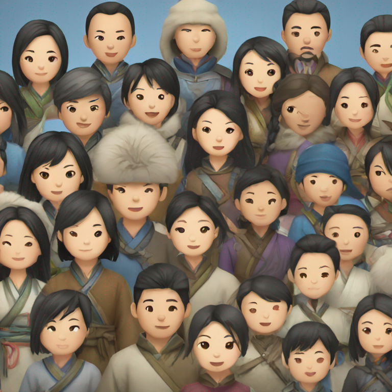 mongolian people-emoji