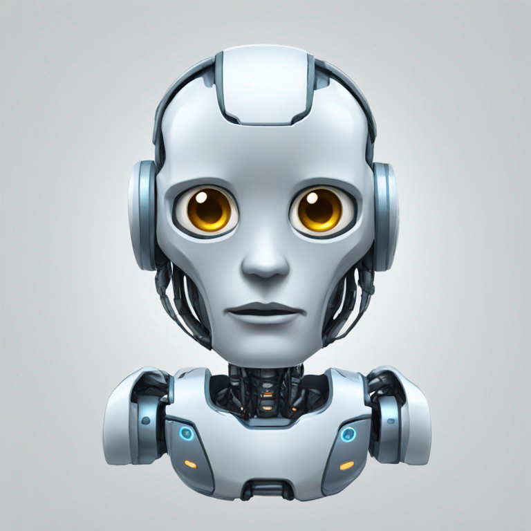 ai cyborg robot-emoji