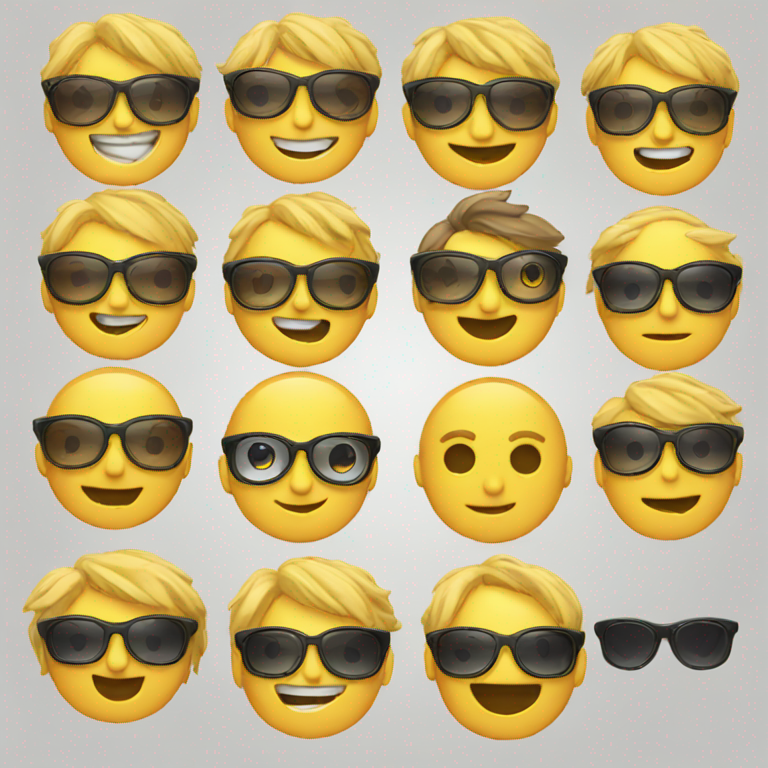 emoji de lentes de sol-emoji