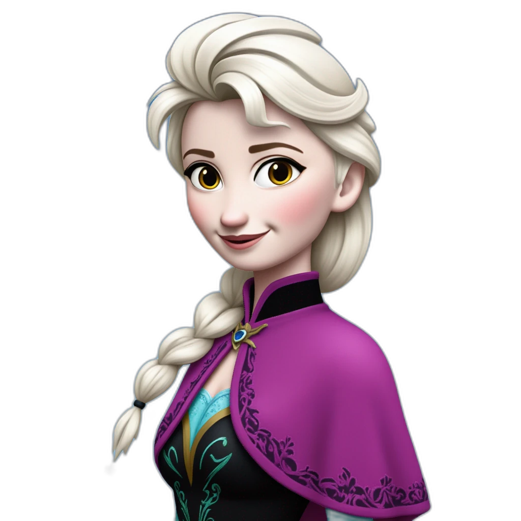 elsa from frozen-emoji