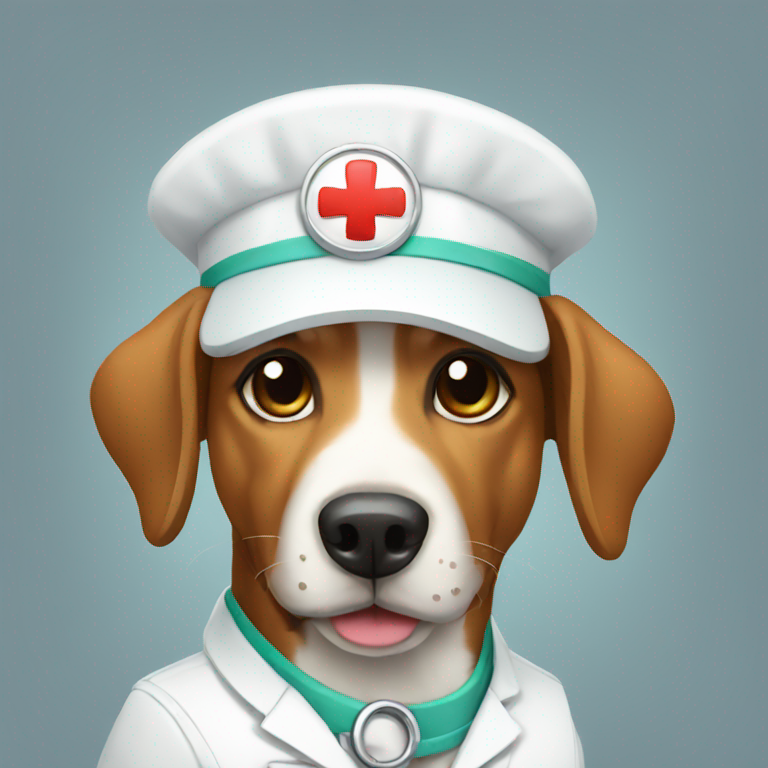 dog nurse-emoji