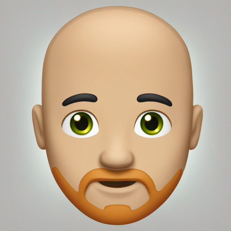 Bald-white-male-with-black-eyebrows-and-green-eyes-and-red-beard-and-earrings-emoji