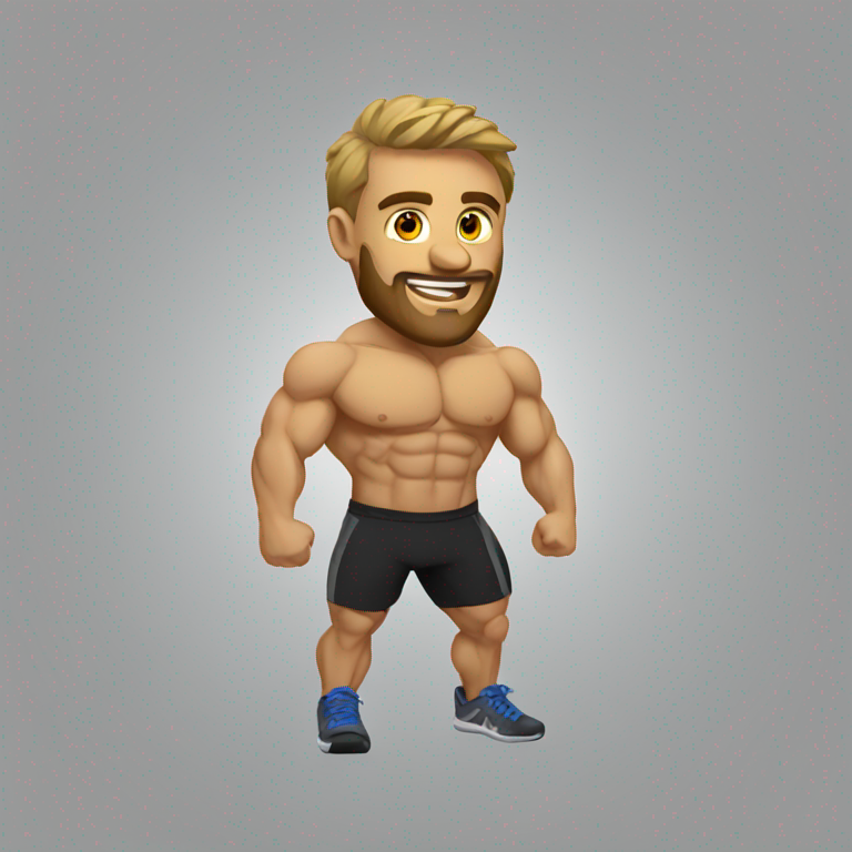 crossfit athlete-emoji