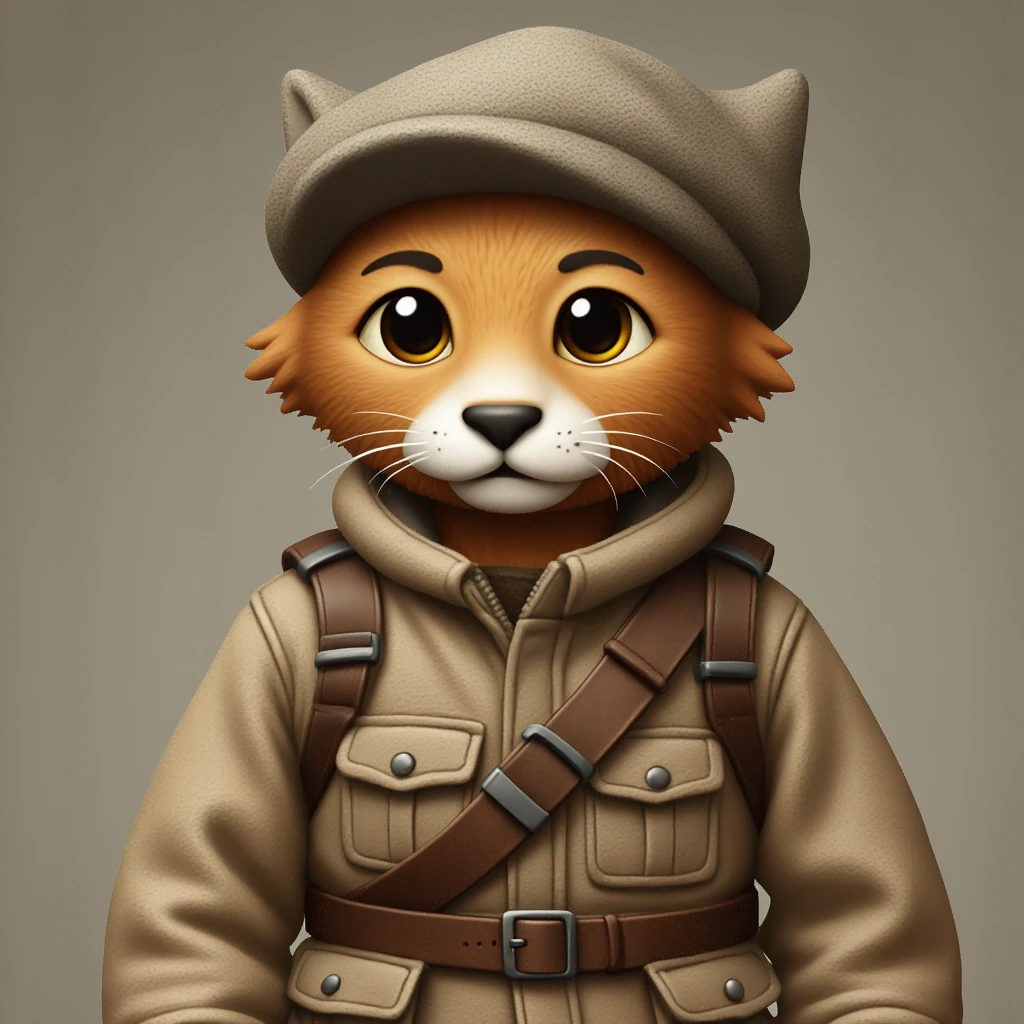 Стесняющийся смайлик с коричневыми сердцами-emoji