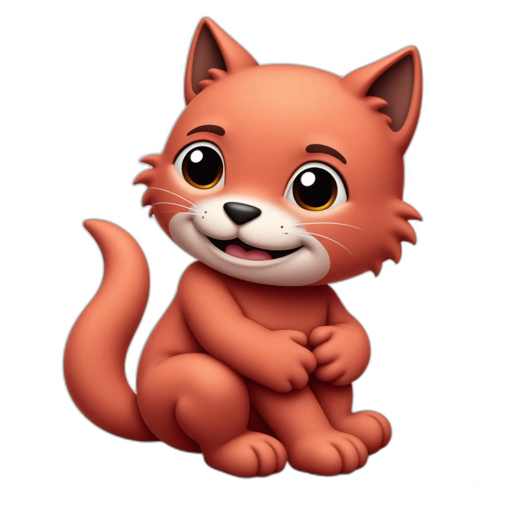 красное отрезанное яблоко-emoji