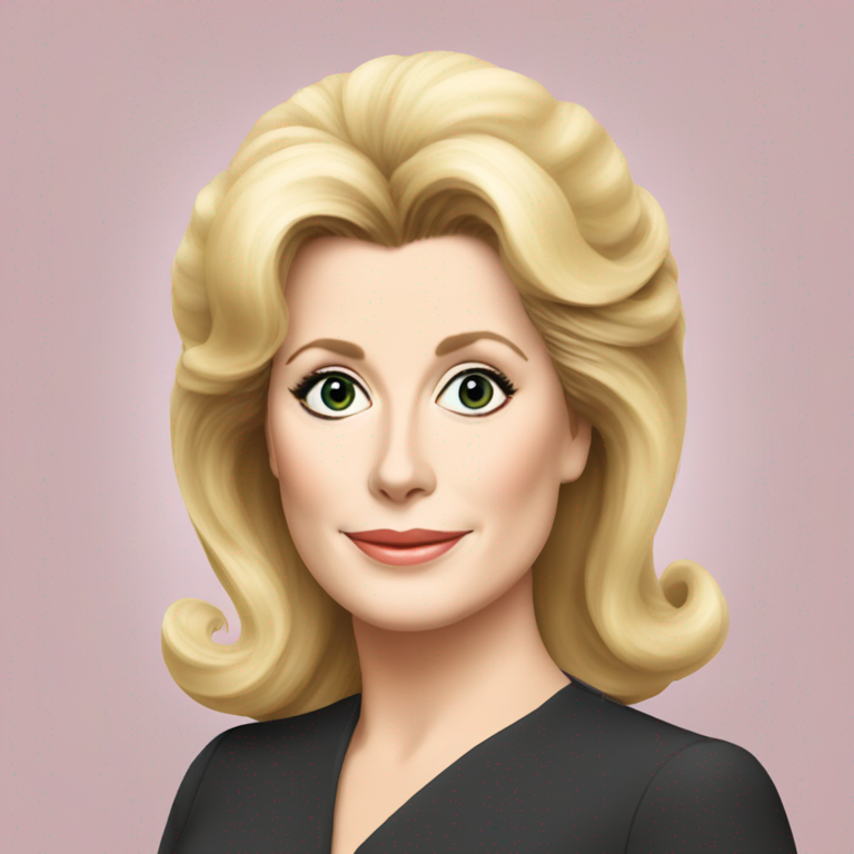 woedende Catherine Deneuve-emoji