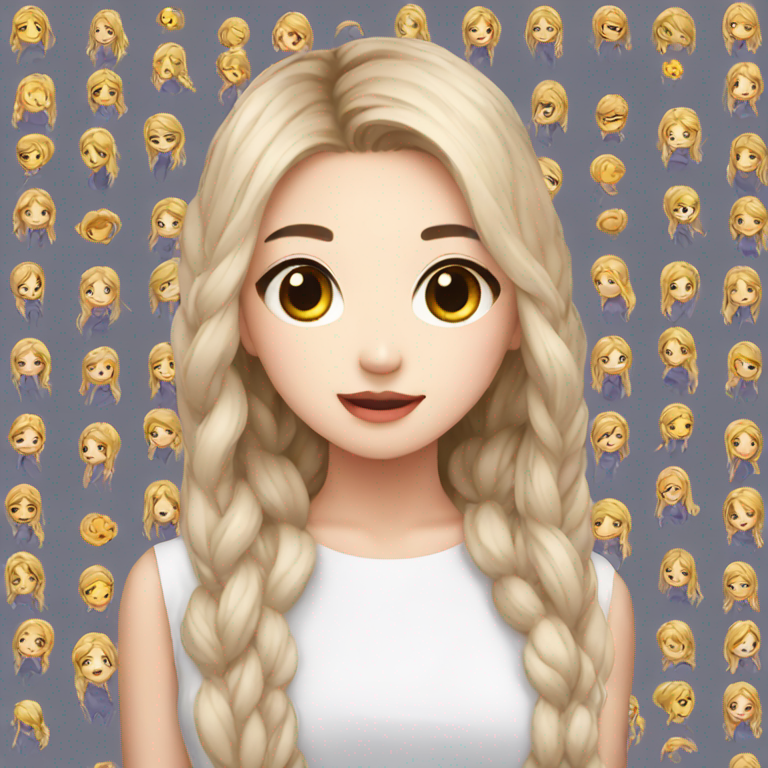 Kpop girl-emoji