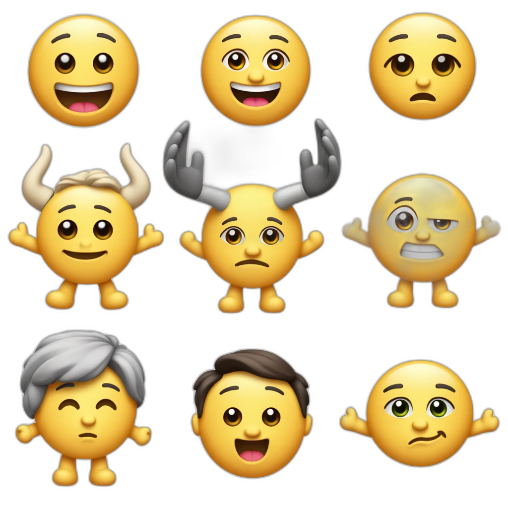 Mohl by si mi vytvořit emoji ve Apple stylu kde je natažený malíček, prostředníček a palec, zatímco ukazováček a prsteníček jsou ohnuté-emoji