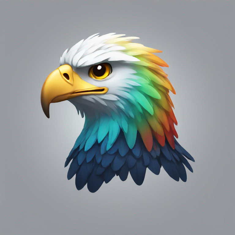 colorful Eagle-emoji