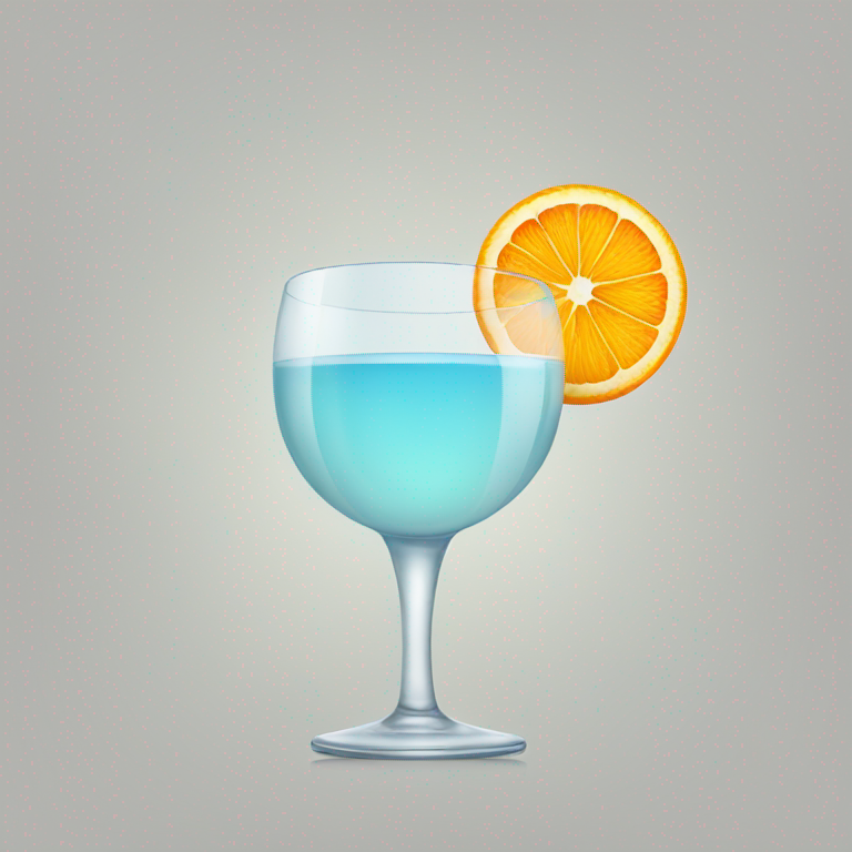 glass of orange juice-emoji