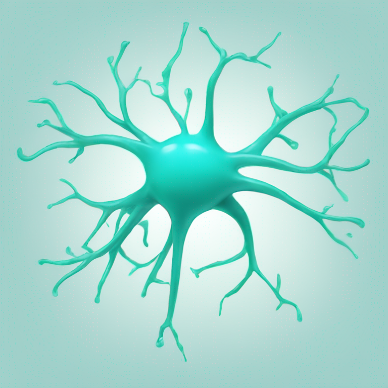 turquoise neuron-emoji