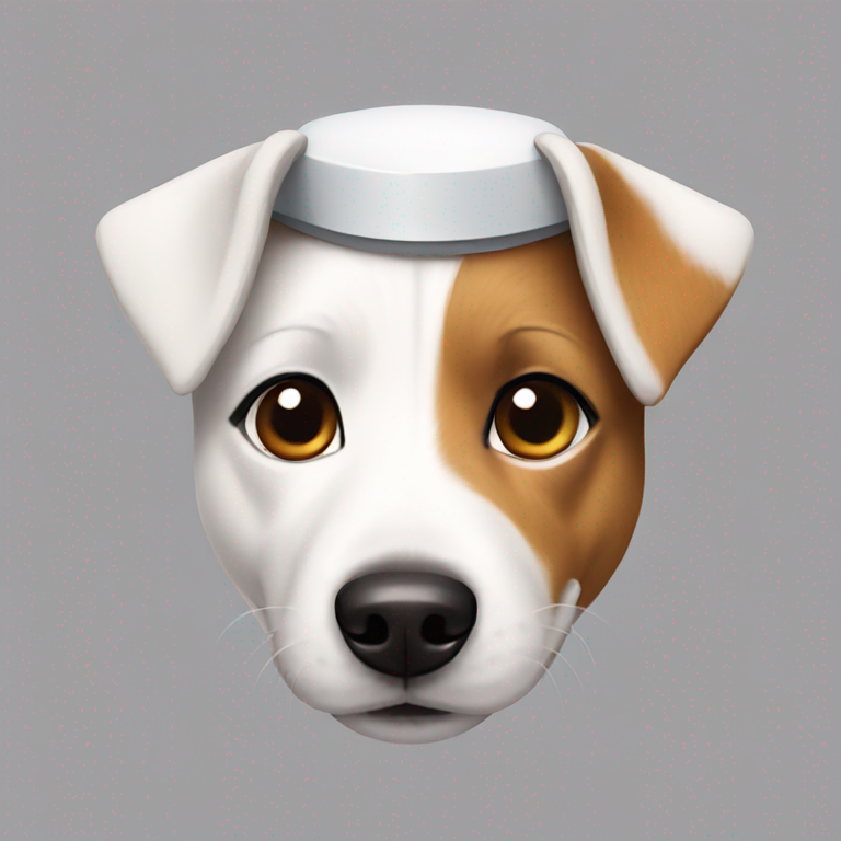 jack russell nurse only head-emoji