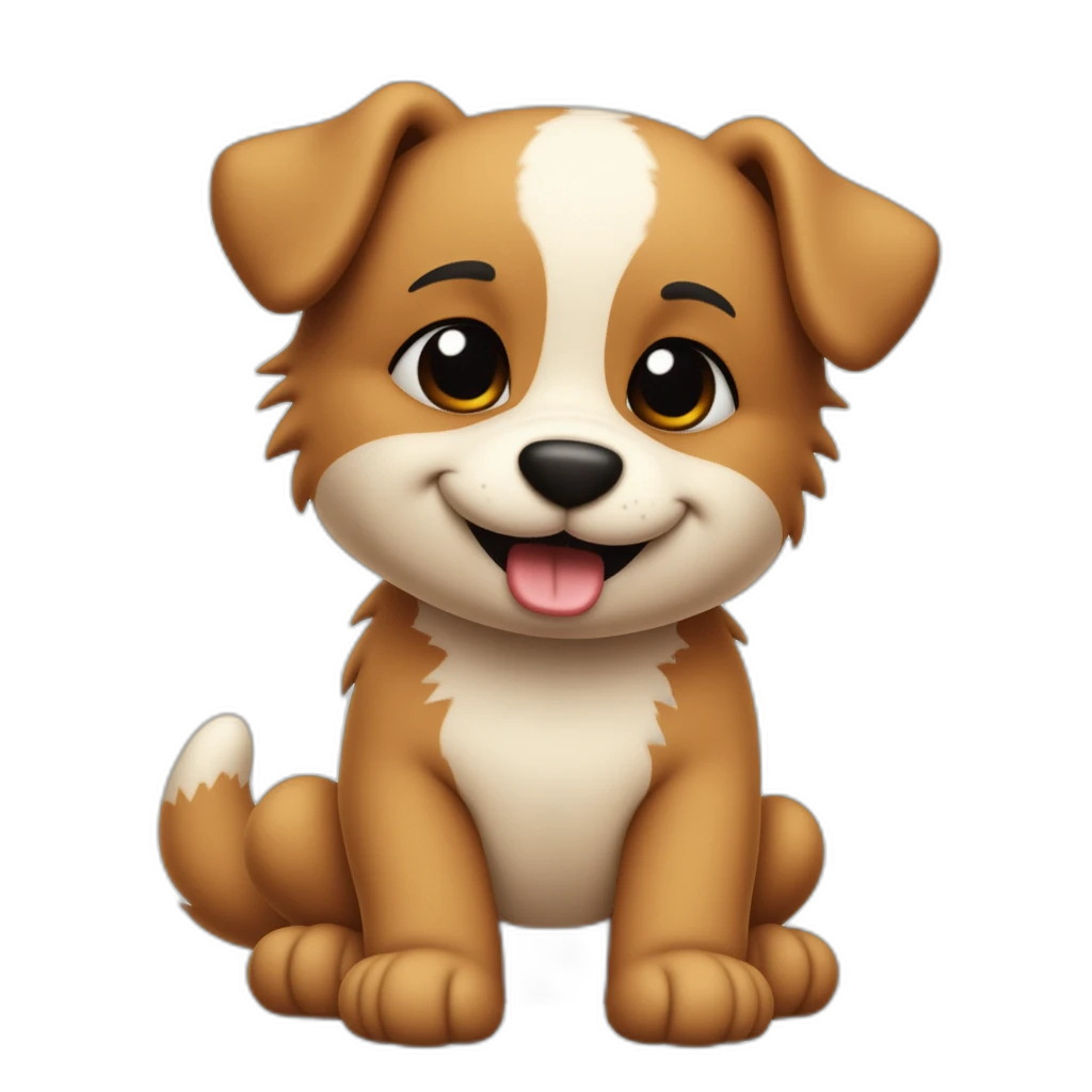 cute dog-emoji
