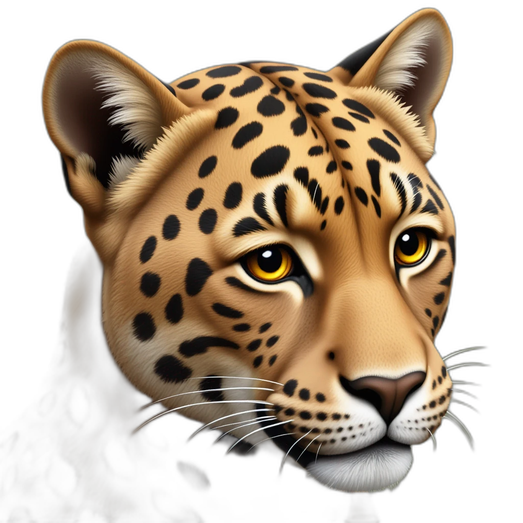 Leoparlı kurdele-emoji