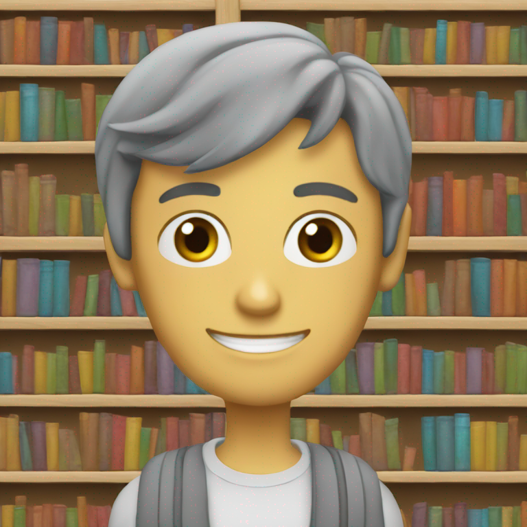 Un monton de libros-emoji