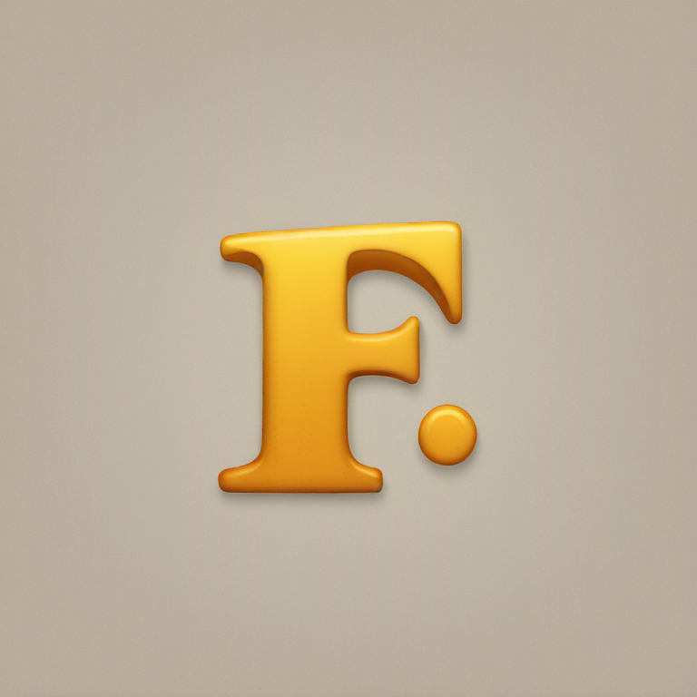 Letter F-emoji