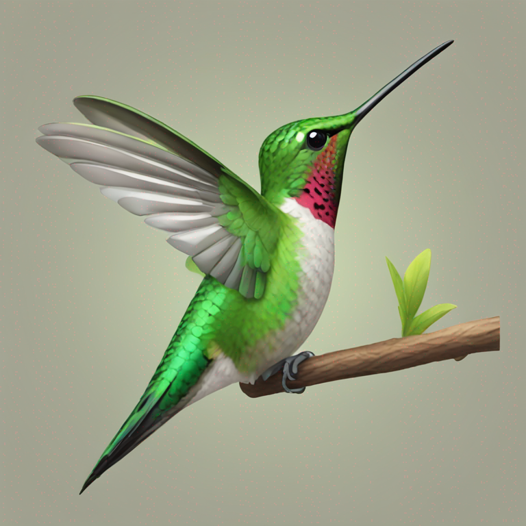 humming bird-emoji