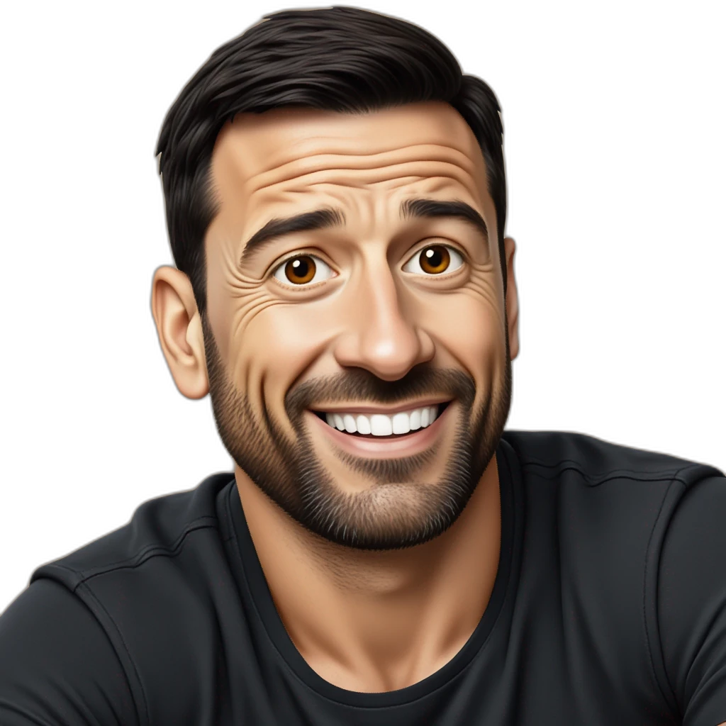 man with cheeks-emoji